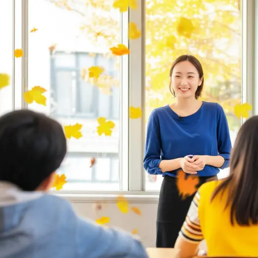 秋天开学后，我们有了新老师。