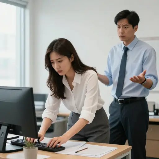“所以她为什么要辞掉这么好的工作？” “别问我！”