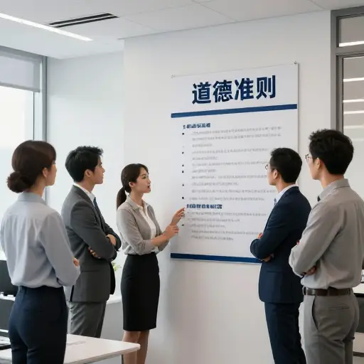 公司要求所有员工遵守严格的道德准则。