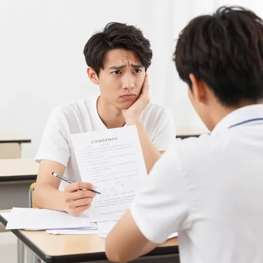 我觉得数学考试很难。
