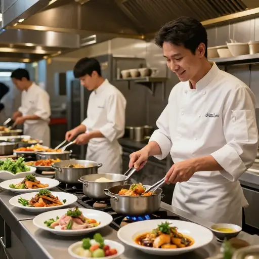 生意正在好转，我必须做更多烹饪。