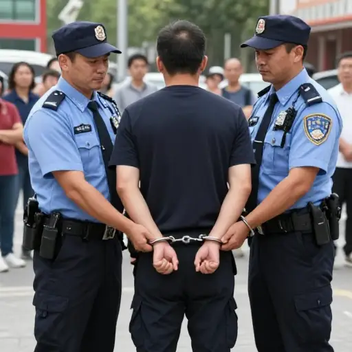 警方因其非法活动逮捕了他。