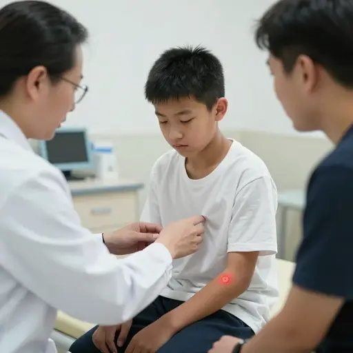 他出了一起严重的事故。