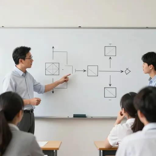 教授提出了一个完全不同的解决问题的方法。