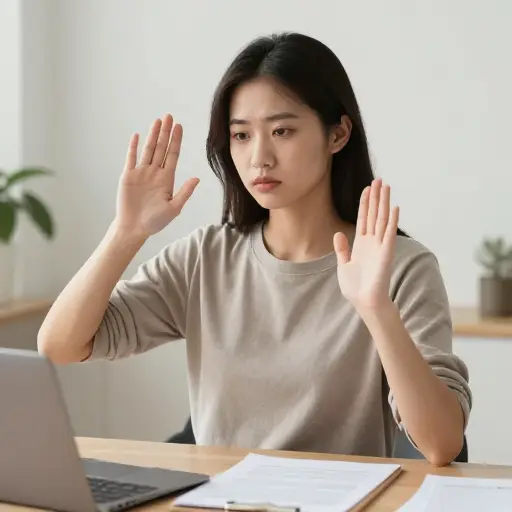 她不打算接受那份工作。