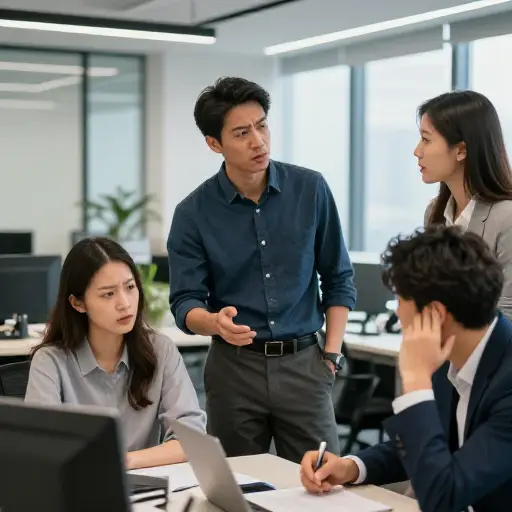 大声谈话会在办公室引起分心。