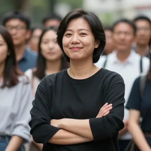 我从未感到不如任何人。