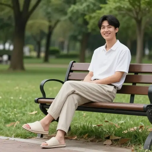 我从未穿过如此舒适的鞋子。