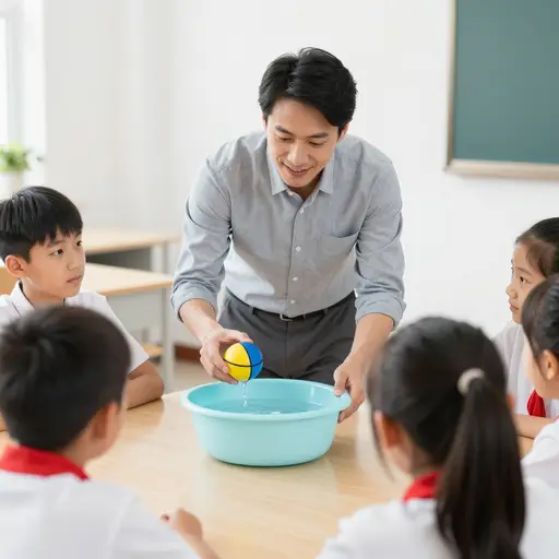 他恰当地用简单的例子解释了深奥的物理概念。