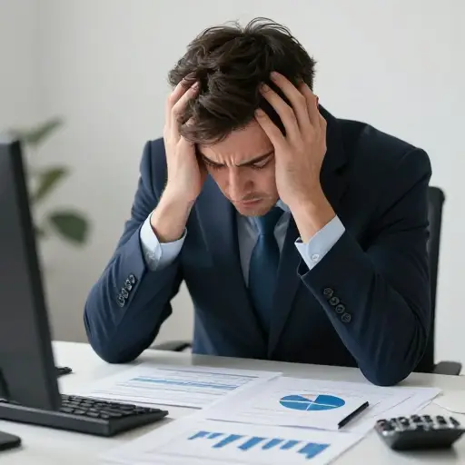 他因没有仔细核对数据而犯了一个致命错误。
