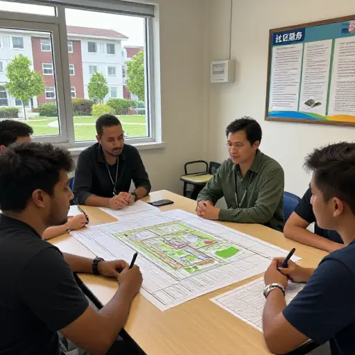 我们可以与当地组织合作解决社区问题。