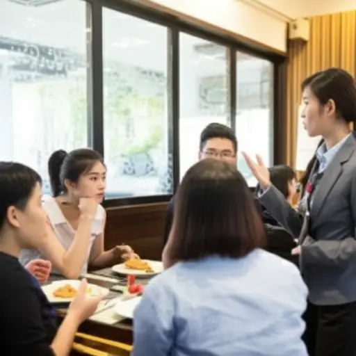 这家餐厅因服务差而臭名昭著。