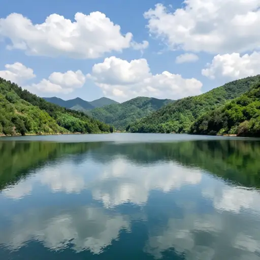 湖区以其美丽而闻名。