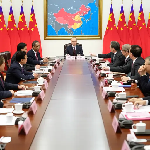 那些鹰派人物主张对邻国采取强硬措施。