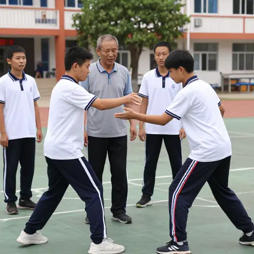 年纪大些的男孩们制止了这场打斗。