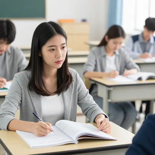 她大学开始时学英语，但第二年转到了商业研究。