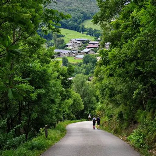 我们在徒步旅行中发现了一个人迹罕至的魅力村庄。