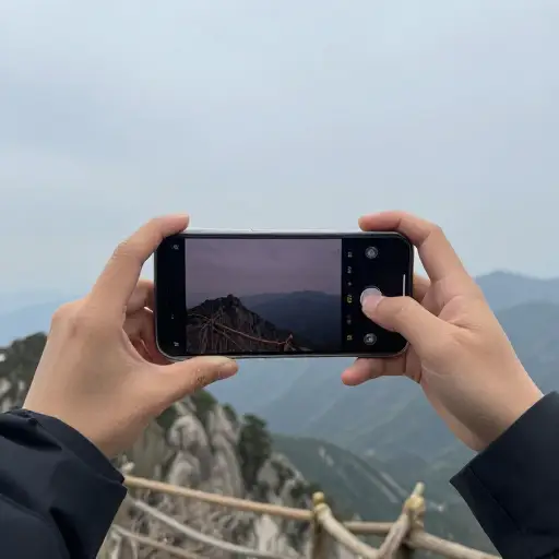用全景模式拍下完整的景色。