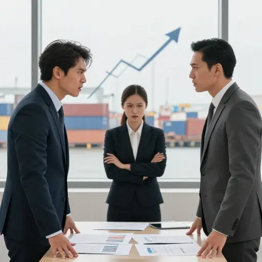 贸易争端的迅速升级导致了双方关系的紧张。