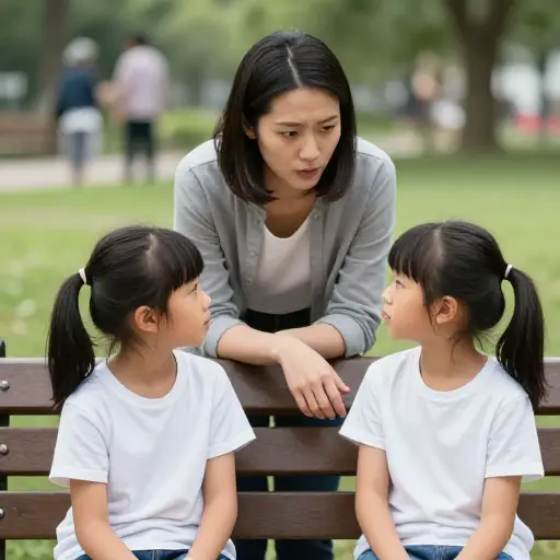 妈妈总是警告我们永远不要和陌生人说话。