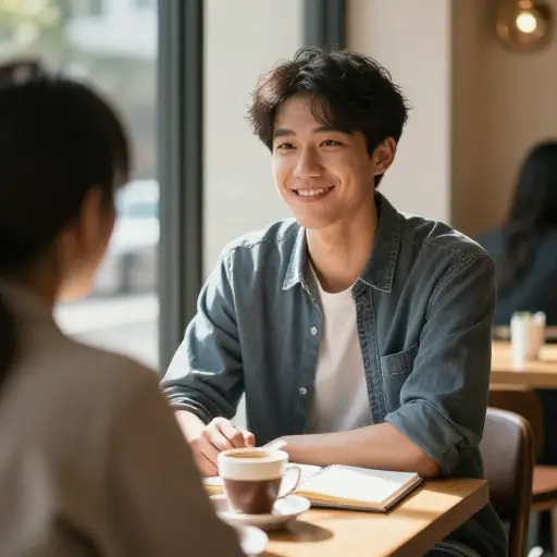 他以前在我面前总是显得很自信。
