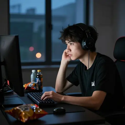年轻人发现很难戒掉他们上瘾的游戏习惯。