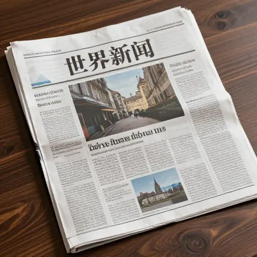 这份报纸以简讯形式提供世界新闻。