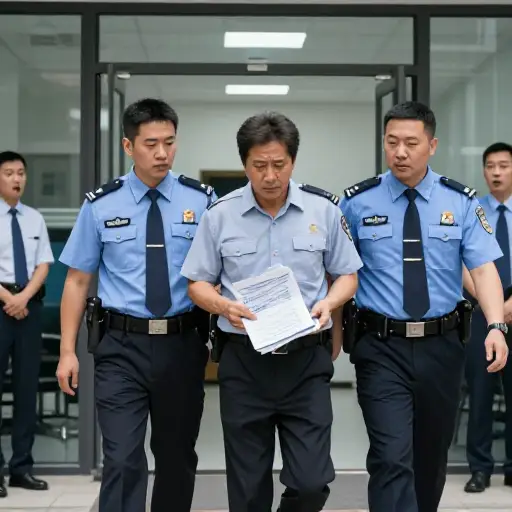 他因提交欺诈性财务报表而被逮捕。