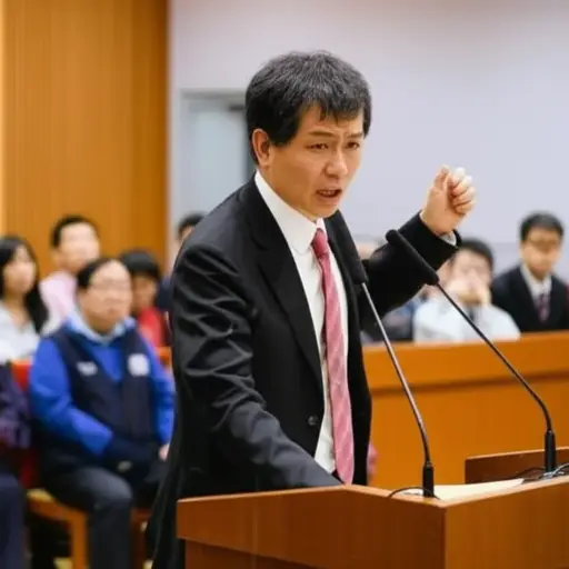 他的演讲充满了对他人的仇恨，这让听众感到不安。