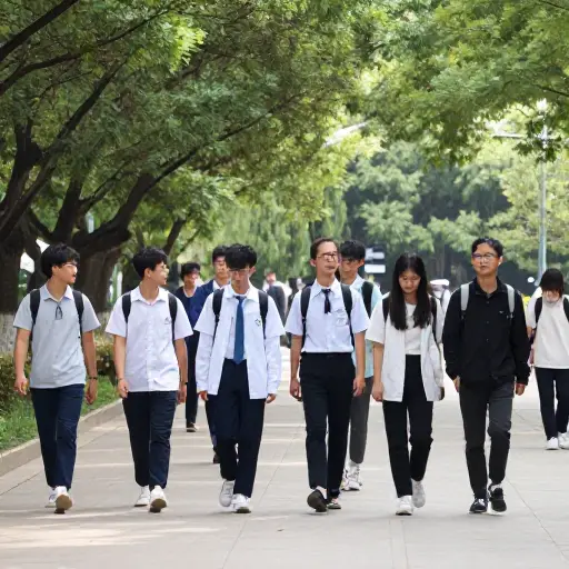 学生占大学人口的40%。