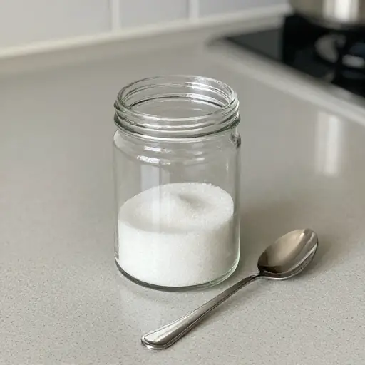 我们还剩一点糖。