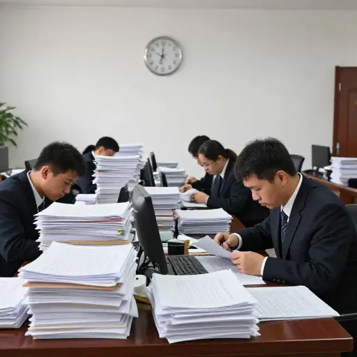 这很困难，因为官僚制度被证明极其缓慢且效率低下。