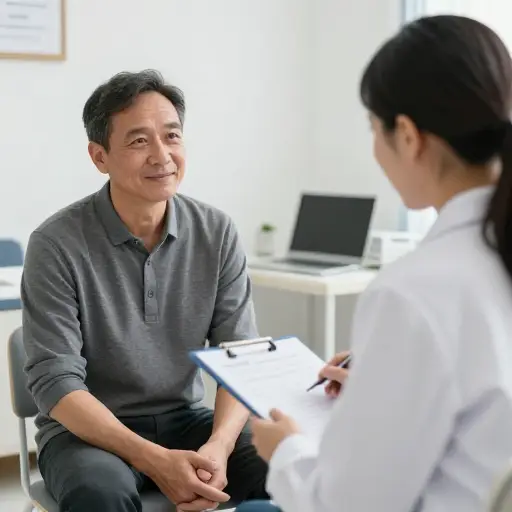 他被转诊给一位精神科医生。