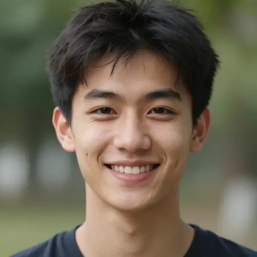他看起来很真诚。