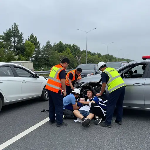 这次高速公路事故导致多人重伤，但没有造成死亡或危及生命的伤亡。