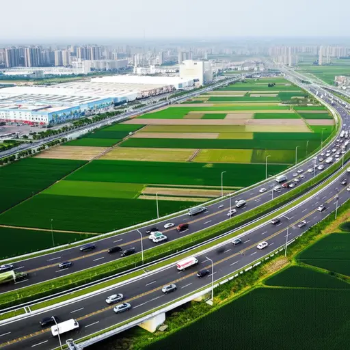高速公路是这个国家经济的大动脉。