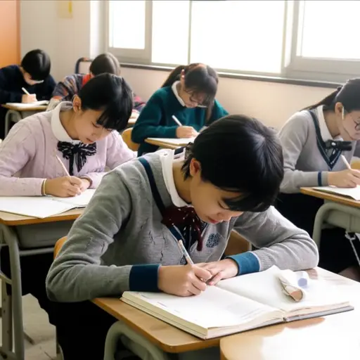 我们班里的许多女孩都有日记本。