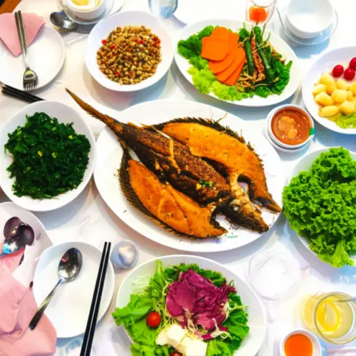 这家餐厅的烤鱼非常美味。