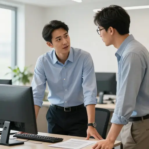 我们可以问个同事或其他什么人寻求建议。