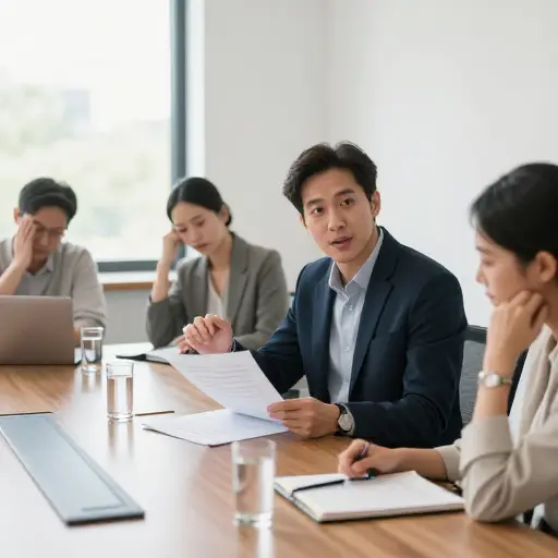 别让一个人垄断整个会议，其他人也需要发言的机会。