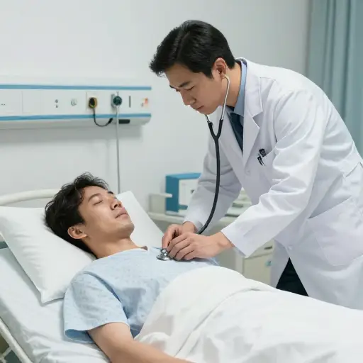 医生确认病人手术后仍然活着。