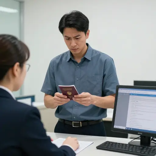他的护照去年到期了，所以他需要申请一本新的。