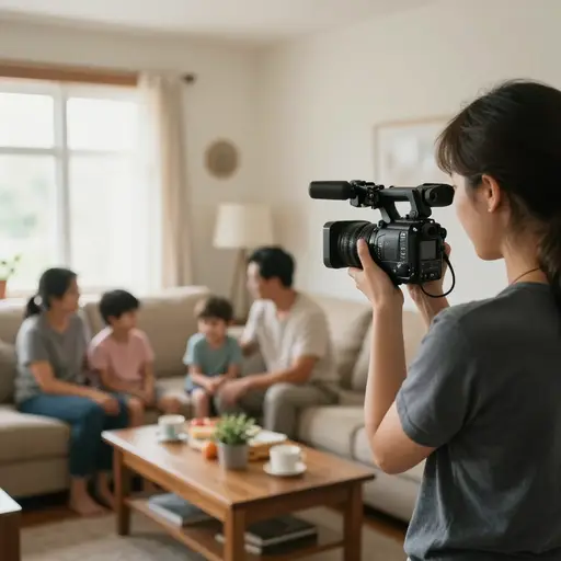 她制作了一系列关于家庭关系主题的纪录片。