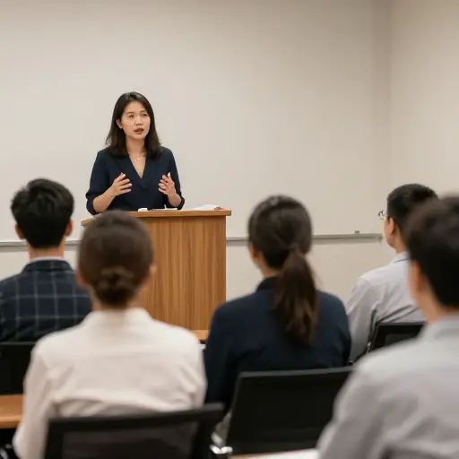 她的演讲对我们理解这个问题提供了深刻的见解。