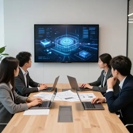 这家公司希望通过技术创新在市场上取得优势。
