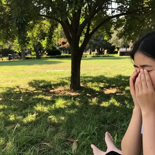 我累了。我们在那棵树下休息一下好吗？