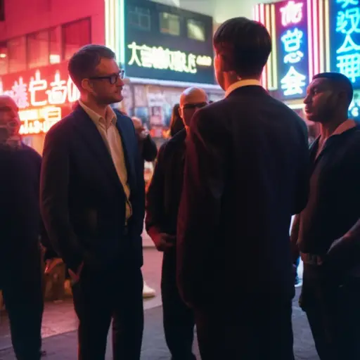 那个夜总会老板雇了几个打手来教训那些闹事的人。