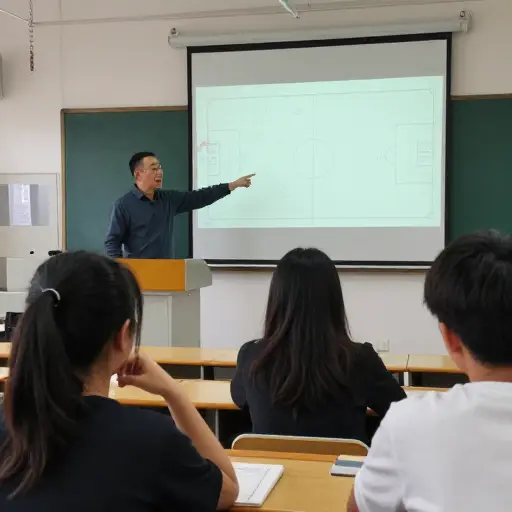 教授讲课时突然跑题，开始谈论起他最喜欢的足球俱乐部。