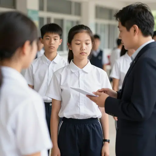 这些是校规。我们必须遵守它们。