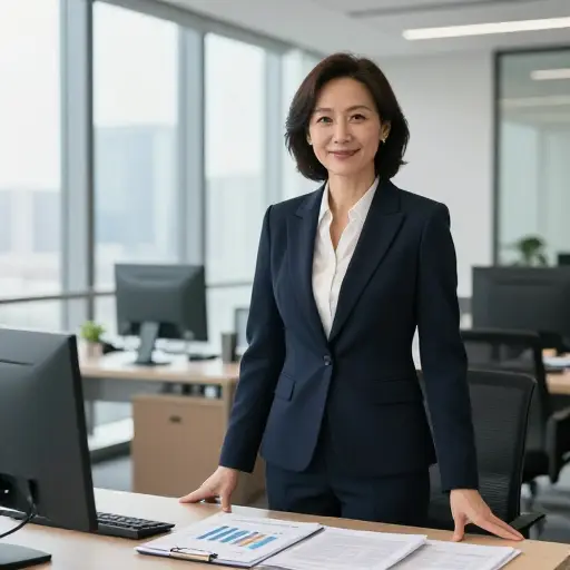 她凭借丰富的行业经验被任命为首席执行官。